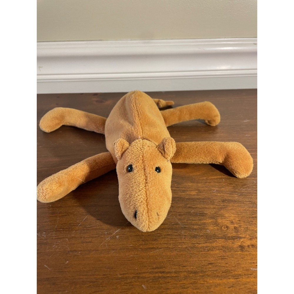 Ty Beanie Baby Humphrey the Camel 1993 Vintage Tan Plush PVC Pellets No Hang Tag